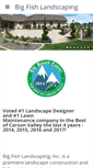 Mobile Screenshot of bigfishlandscapinginc.com